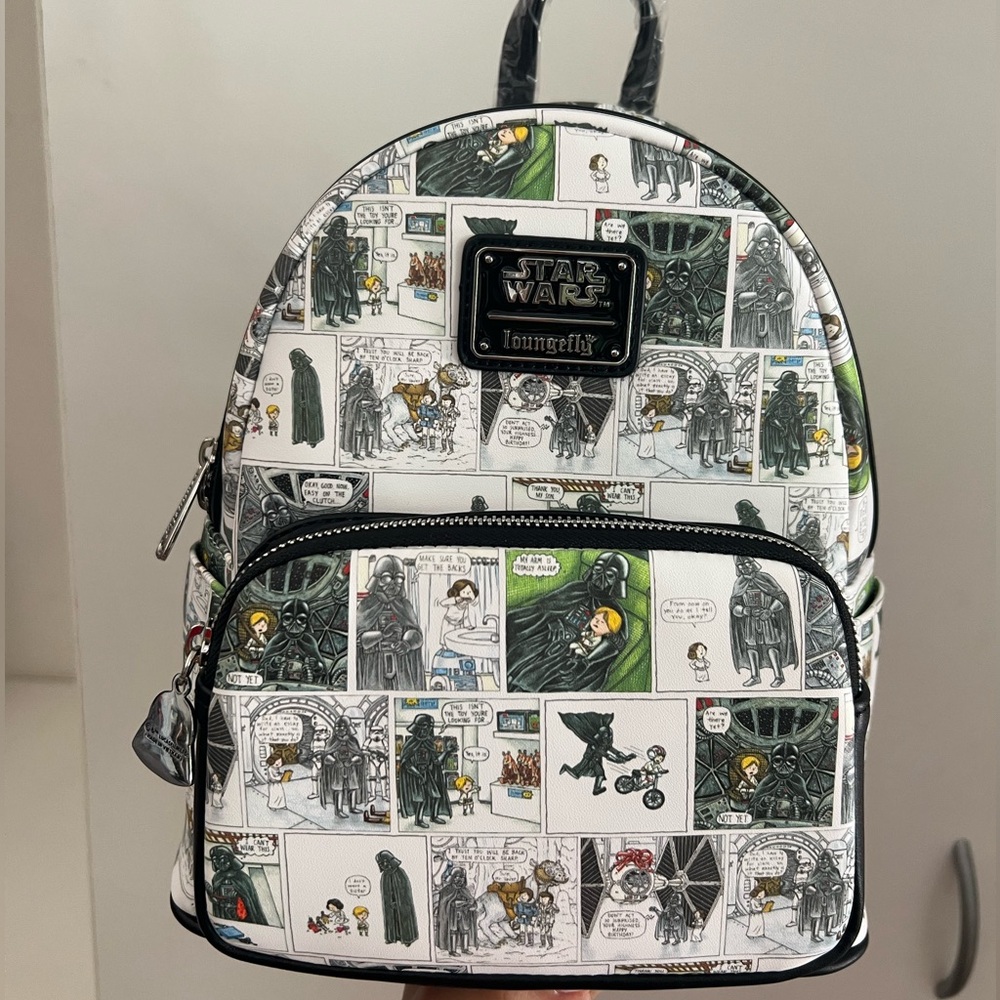 Loungefly Star Wars Comic Darth Vader I Am Your Father Backpack Loungefly NWT
